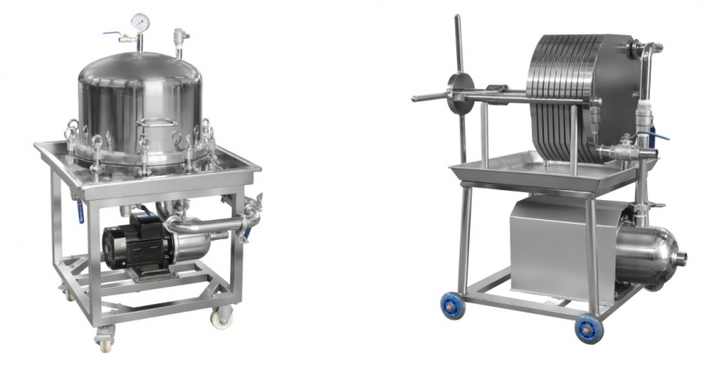 全封閉(bi)水平層疊(dié)式不鏽鋼(gang)過濾器